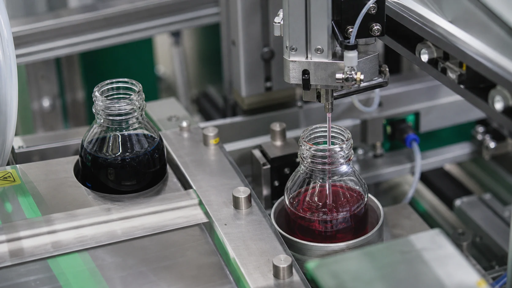 Dosagem automatizada no laboratório